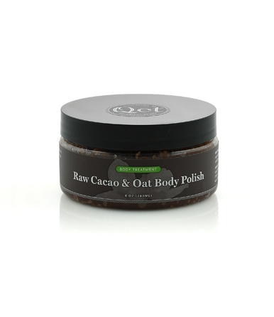 Qet Botanicals Raw Cacao & Oat Body Polish