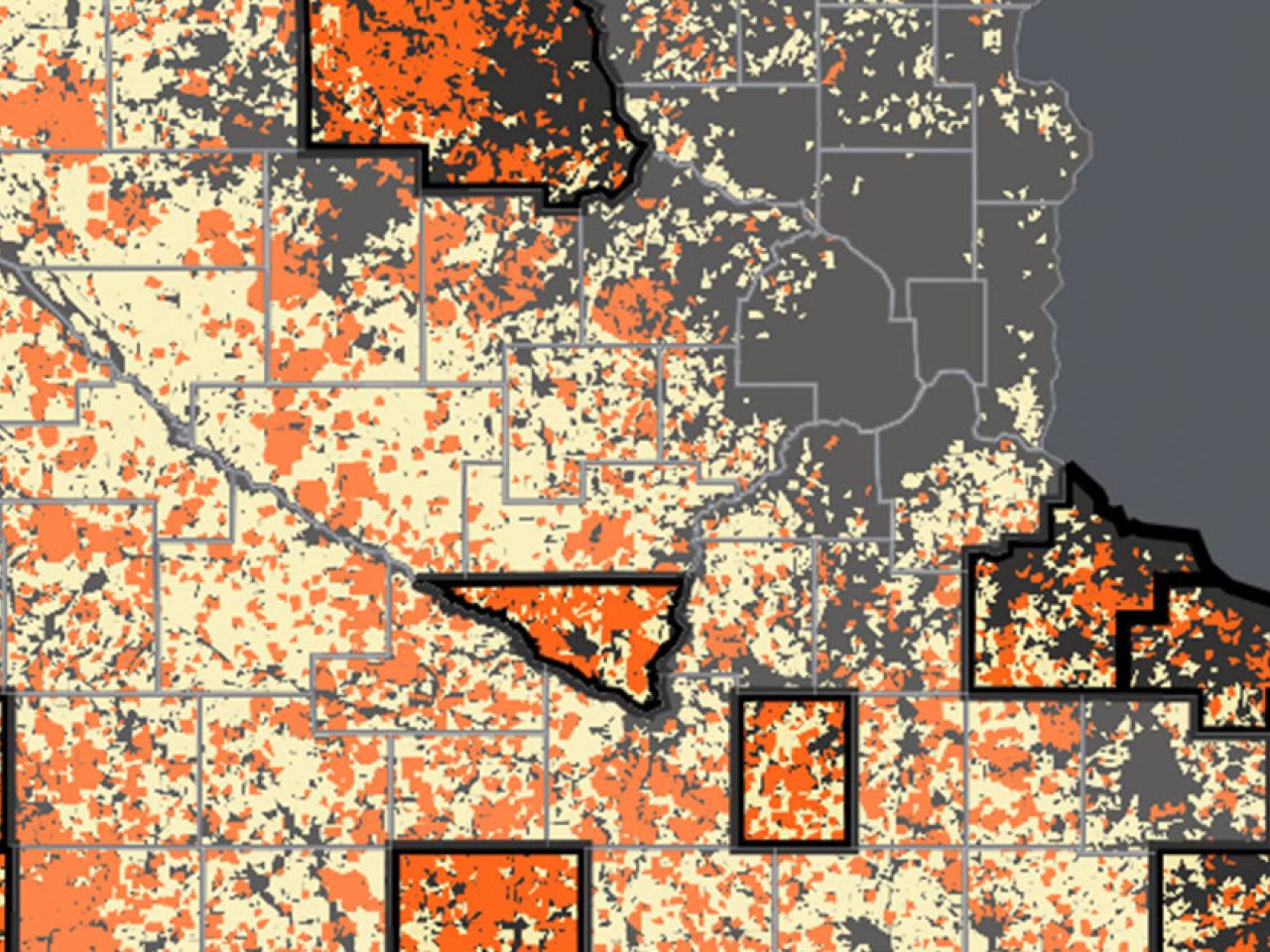 Minnesota manure map