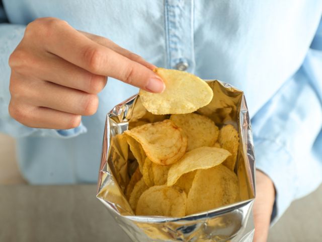 Bag of potato chips