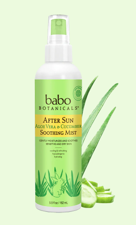 Babo Botanicals After Sun Aloe Vera & Cucumber Soothing Mist