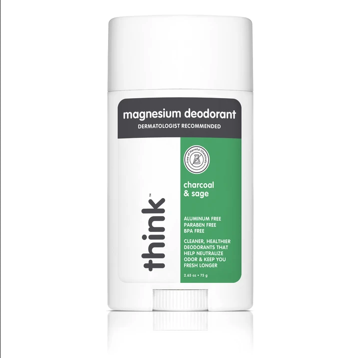 Think Magnesium Deodorant, Charcoal & Sage