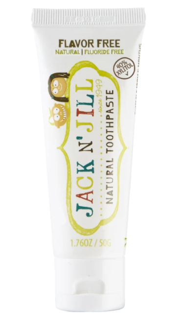 Jack N' Jill Natural Toothpaste, Flavor Free